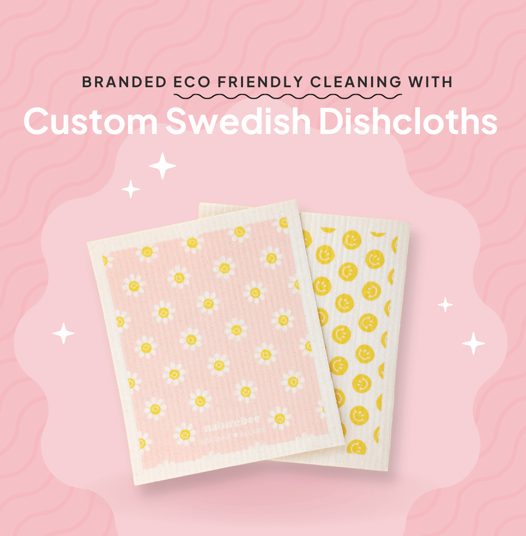 Creating a Distinction – Customized Branded Swedish Sponge Dishcloths for You – NATURE BEE