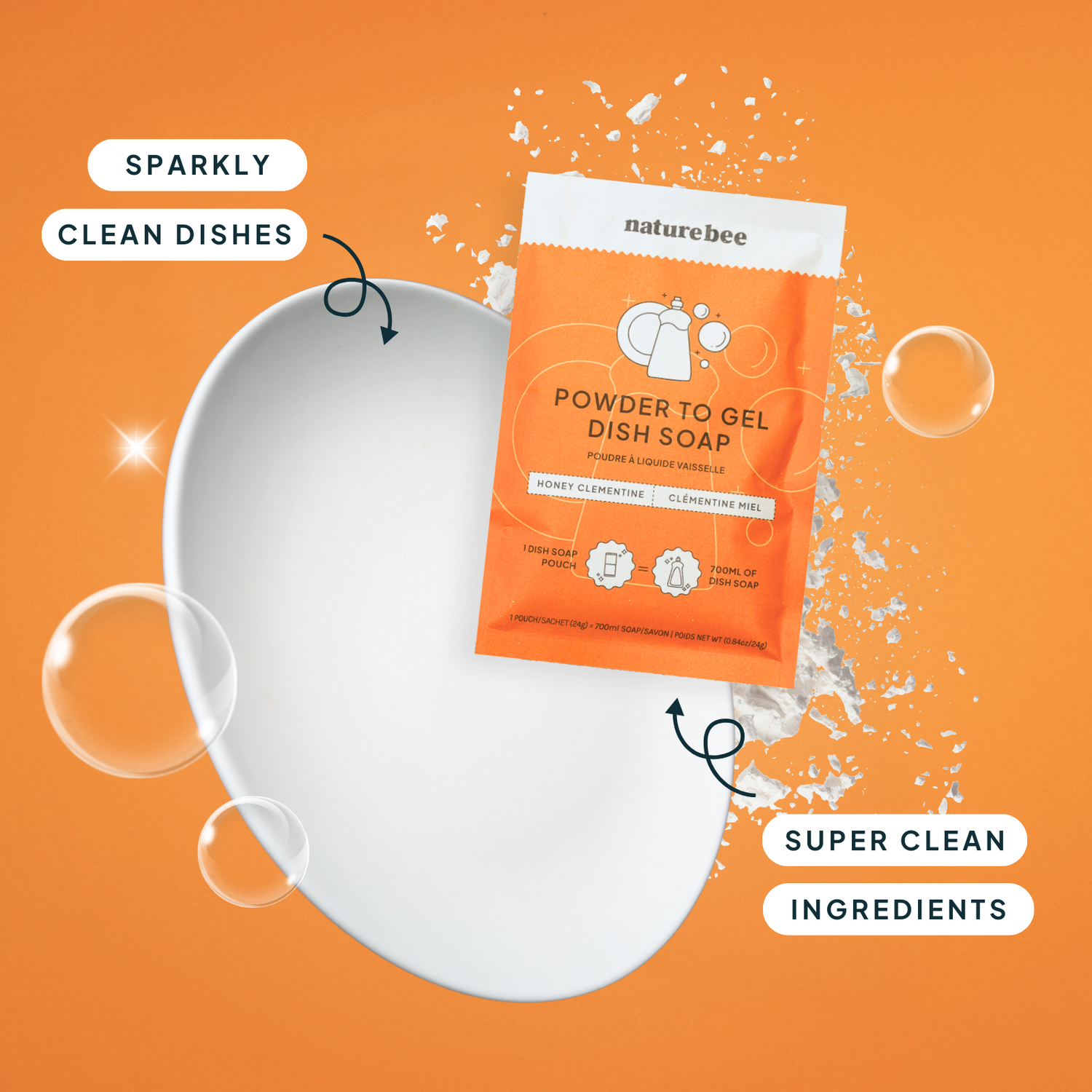 The Future of Clean: Introducing Our Powder-to-Gel Dish Soap