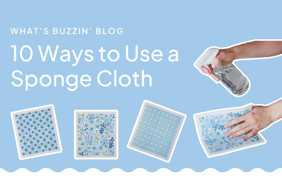 10 Ways to Use a Compostable Sponge Cloth