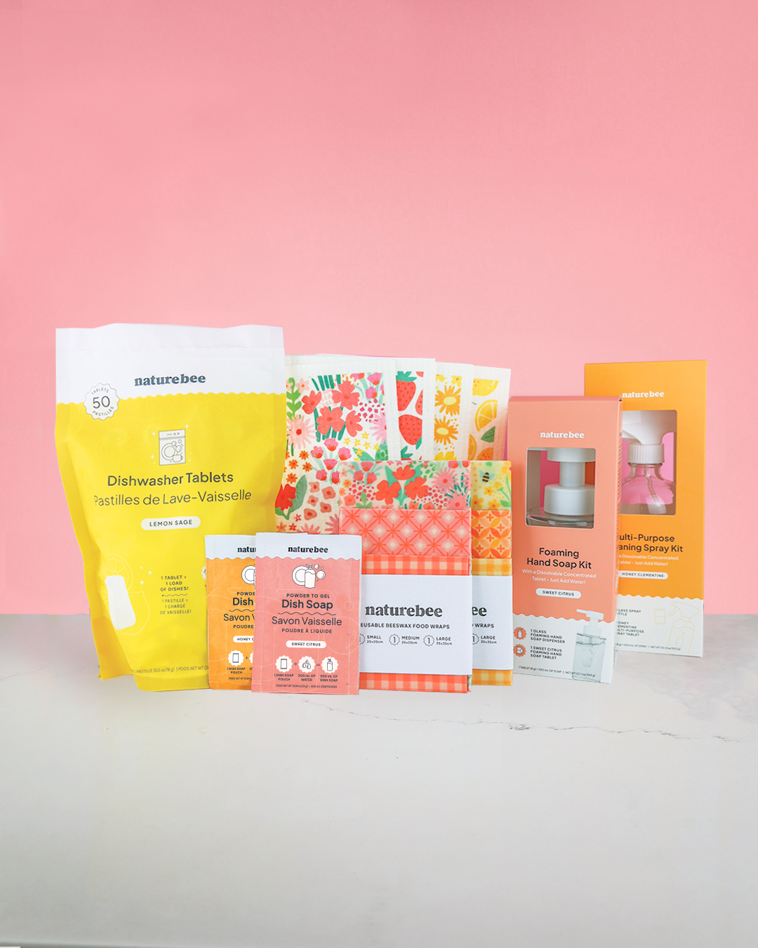 Mega Pink/Yellow Bundle | Nature Bee